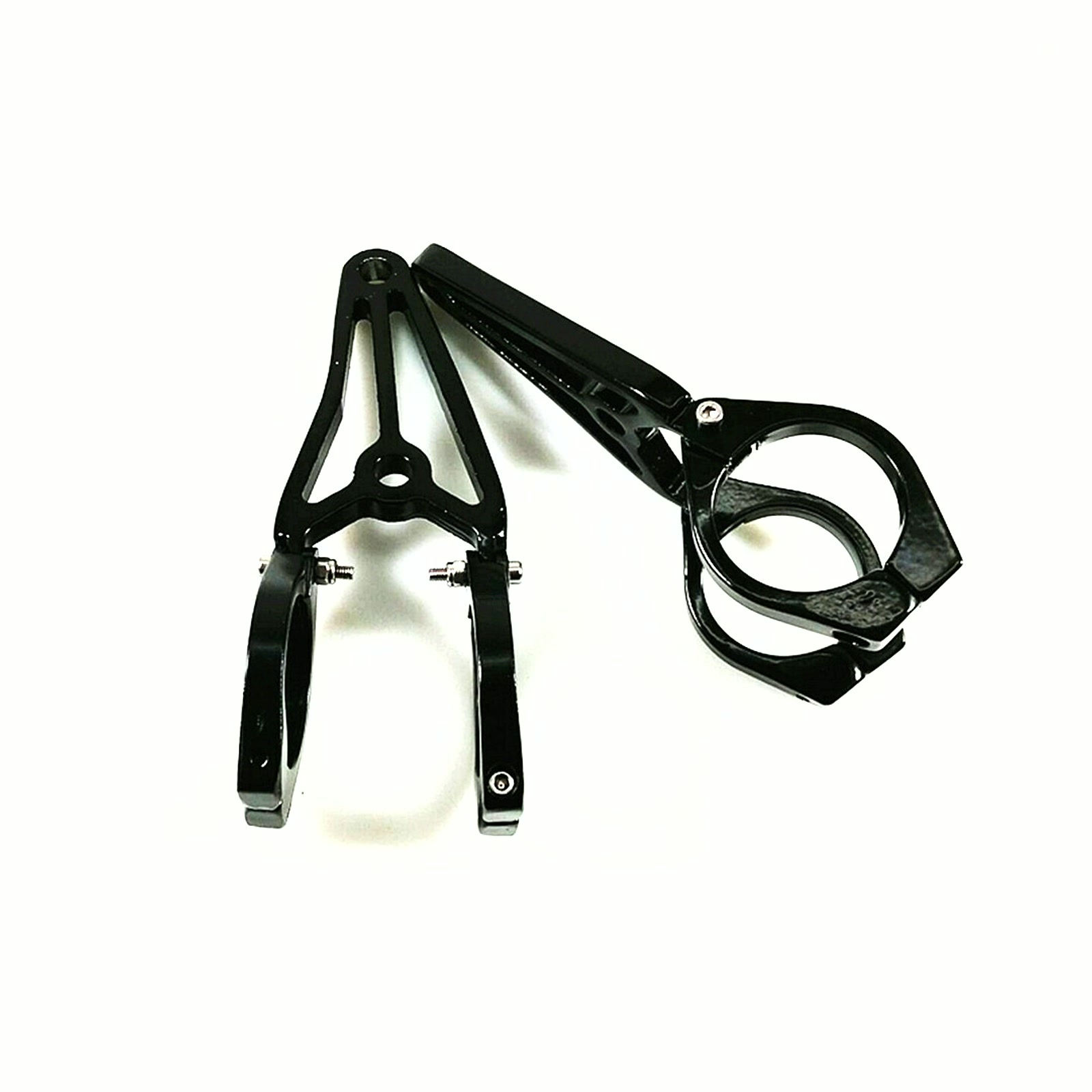Auto Repair Replacement Accessory 25mm 1 inch Pair Black Aluminum